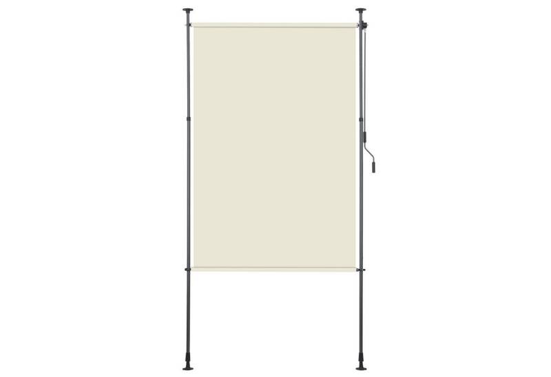 Clanmacy Senkrechtmarkise Klemmmarkise Ausziehbar BxH: 150x270cm Vertikal Markise mit Handkurbel von Clanmacy