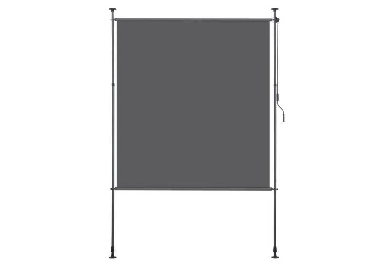 Clanmacy Senkrechtmarkise Klemmmarkise Ausziehbar BxH: 200x270cm Vertikal Markise mit Handkurbel von Clanmacy