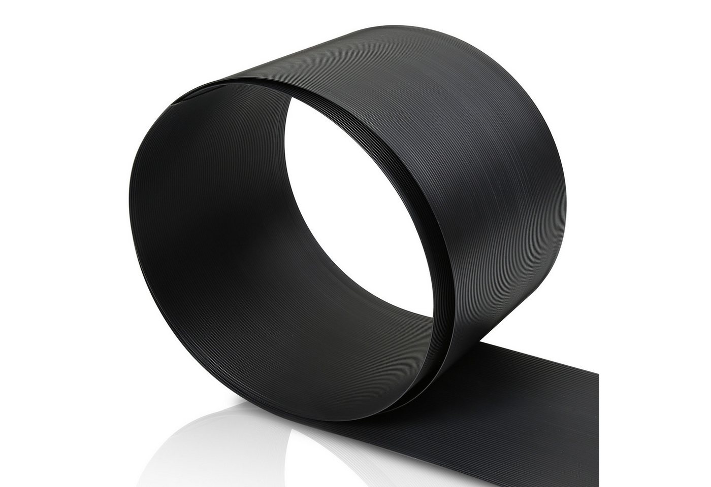Clanmacy Sichtschutzstreifen 10X HART PVC Anthrazit Sichtschutzstreifen Sichtschutz 0.19*2.525m, (10er set 10 St. set, 10-St., 2.525mx19cm), UV-beständig Zaunfolie Windschutz Sichtschutz von Clanmacy