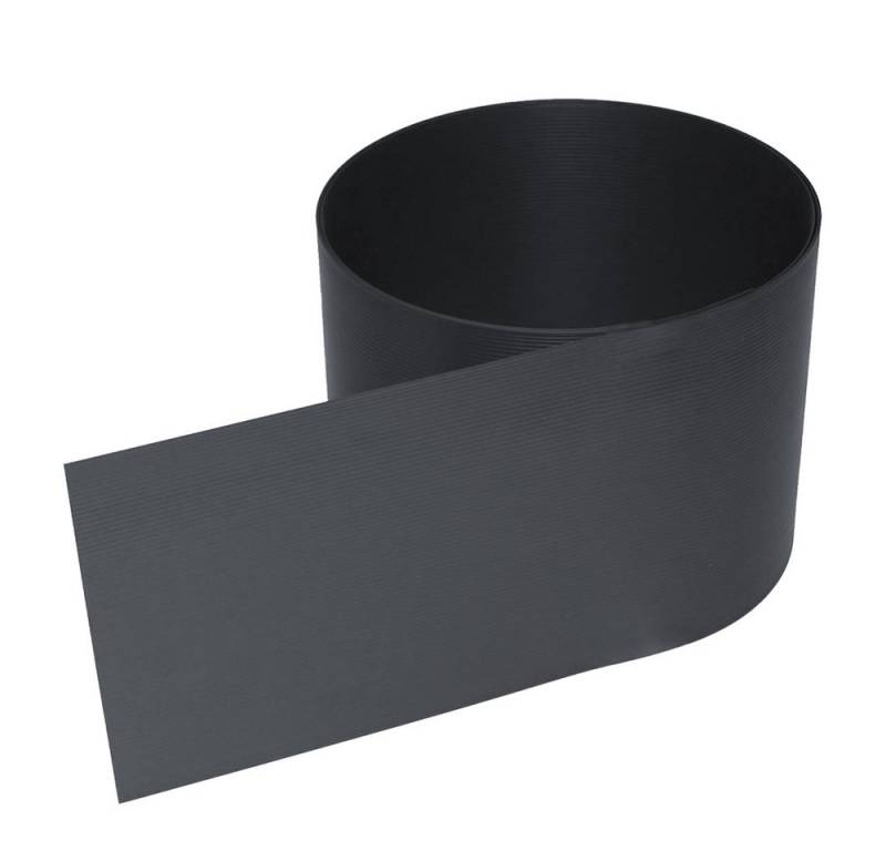 Clanmacy Sichtschutzstreifen 40X Sichtschutzstreifen HART PVC Anthrazit 19x2.525M, (40-St) von Clanmacy
