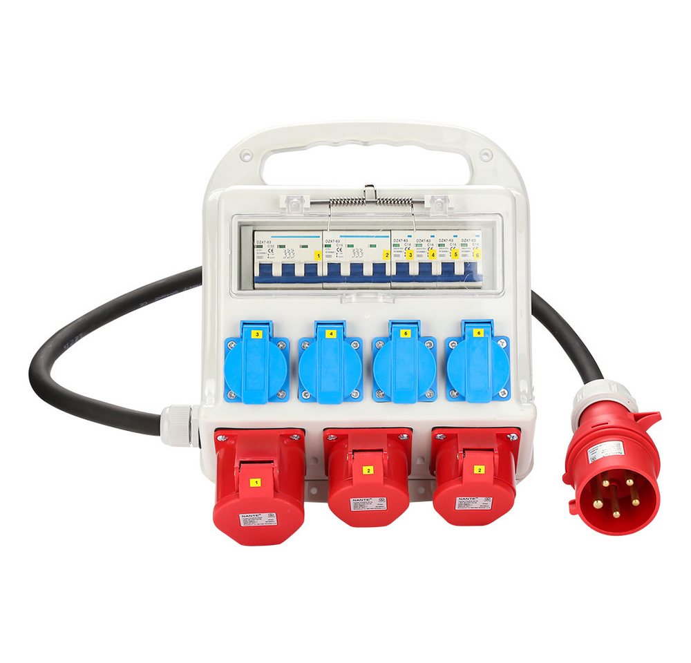 Clanmacy Stromverteiler Baustromverteiler Wandverteiler Gartensteckdose CEE Steckdosenverteiler Clanmacy Stromverteiler Baustromverteiler Wandverteiler Gartensteckdose CEE Steckdosenverteiler von Clanmacy