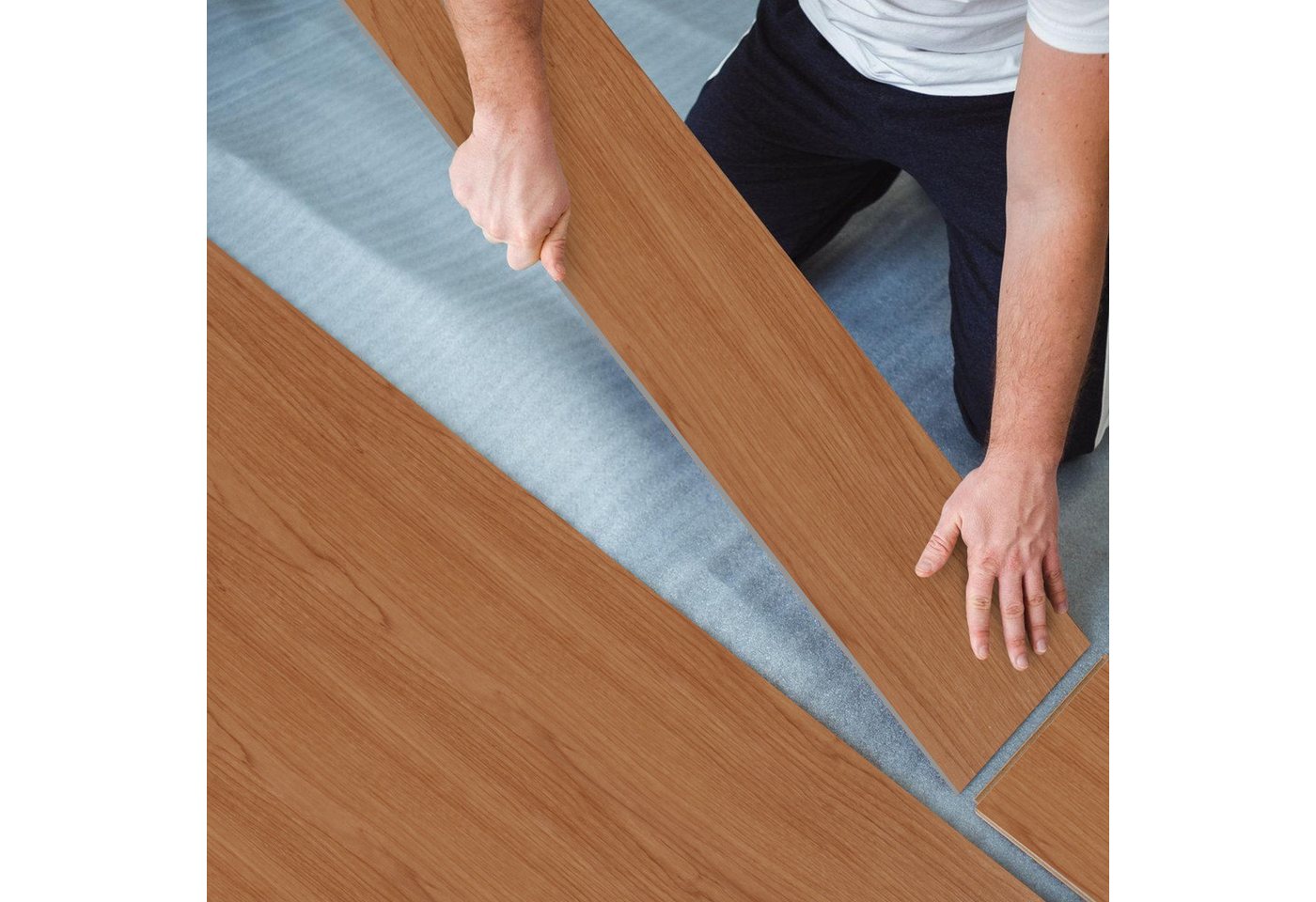 Clanmacy Vinylboden 18/36 Stück Vinylboden PVC Vinyl Bodenbelag Holz 91,5 x 15,2 cm x 2mm, Fußbodenheizung geeignet,schallhemmend Clanmacy Vinylboden 18/36 Stück Vinylboden PVC Vinyl Bodenbelag Holz 91,5 x 15,2 cm x 2mm, Fußbodenheizung geeignet,schallhemmend von Clanmacy