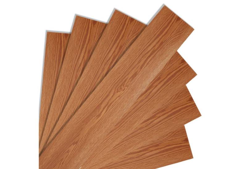 Clanmacy Vinylboden PVC Bodenbelag Vinylboden Selbstklebend, Vinyl Laminat Dielen 1,5 mm, selbstklebend von Clanmacy