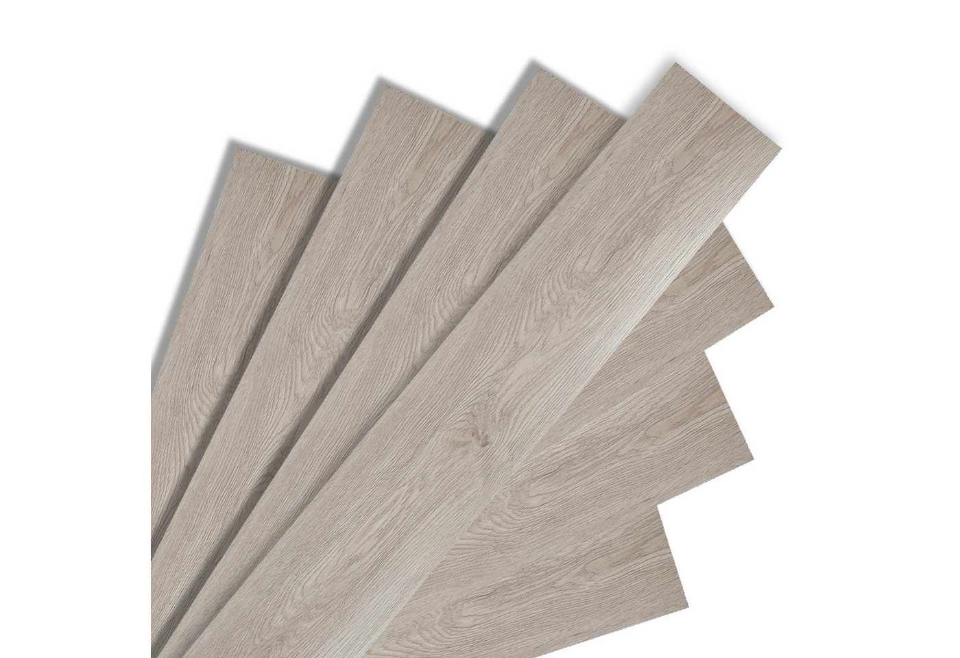 Clanmacy Vinylboden PVC Planke «ca.1 m² - 10 m²,selbstklebend,White Oak,Classic Warm Oak,Night Oak, selbstklebend von Clanmacy