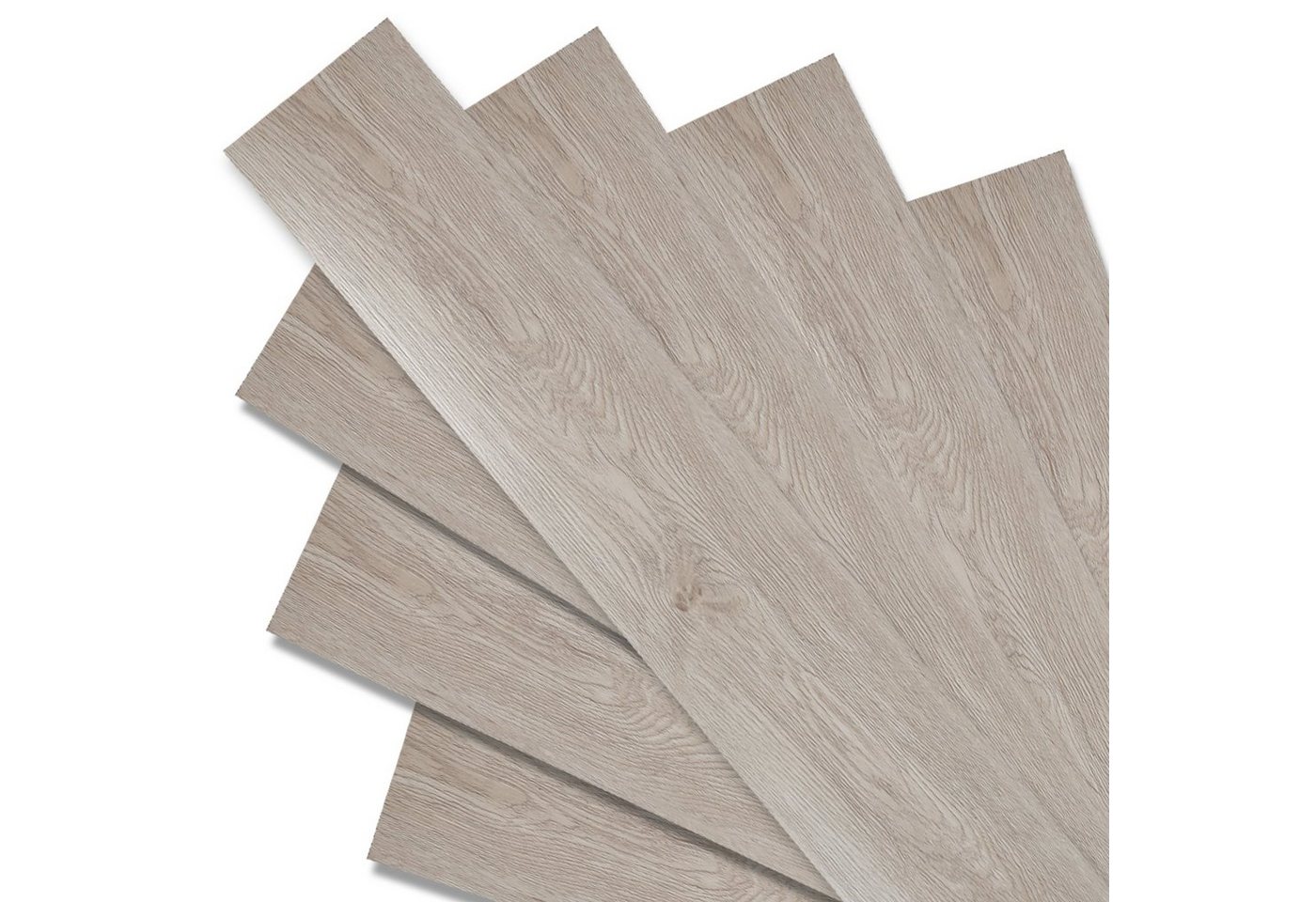 Clanmacy Vinylboden PVC Planke «ca.1 m² - 10 m²,selbstklebend,White Oak,Classic Warm Oak,Night Oak, selbstklebend von Clanmacy