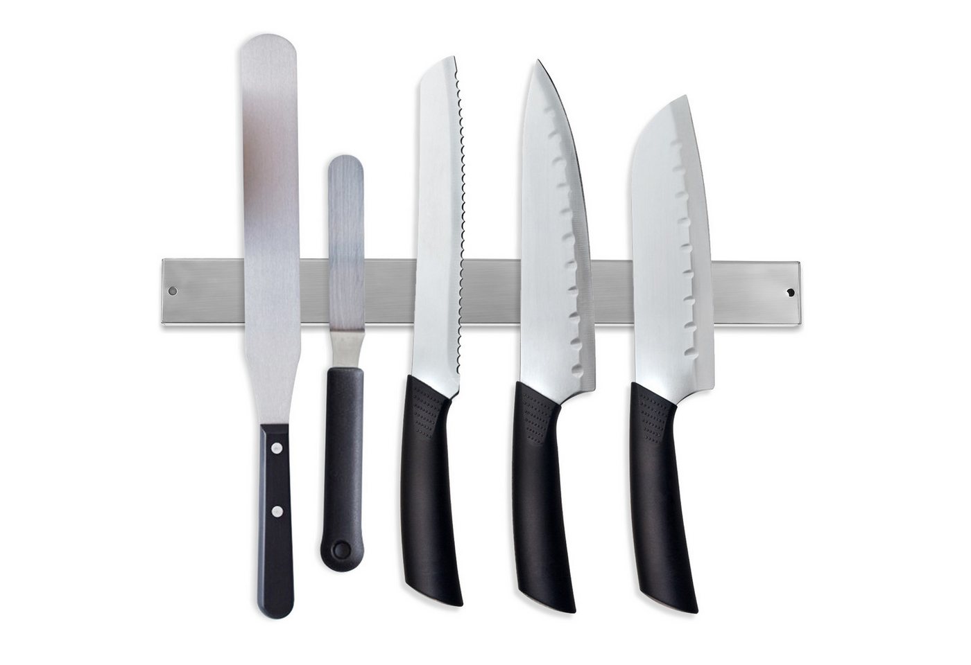 Clanmacy Wand-Magnet Messer-Leiste Messerhalter Magnetleiste selbstklebend für Küche Wandmontage 40cm von Clanmacy