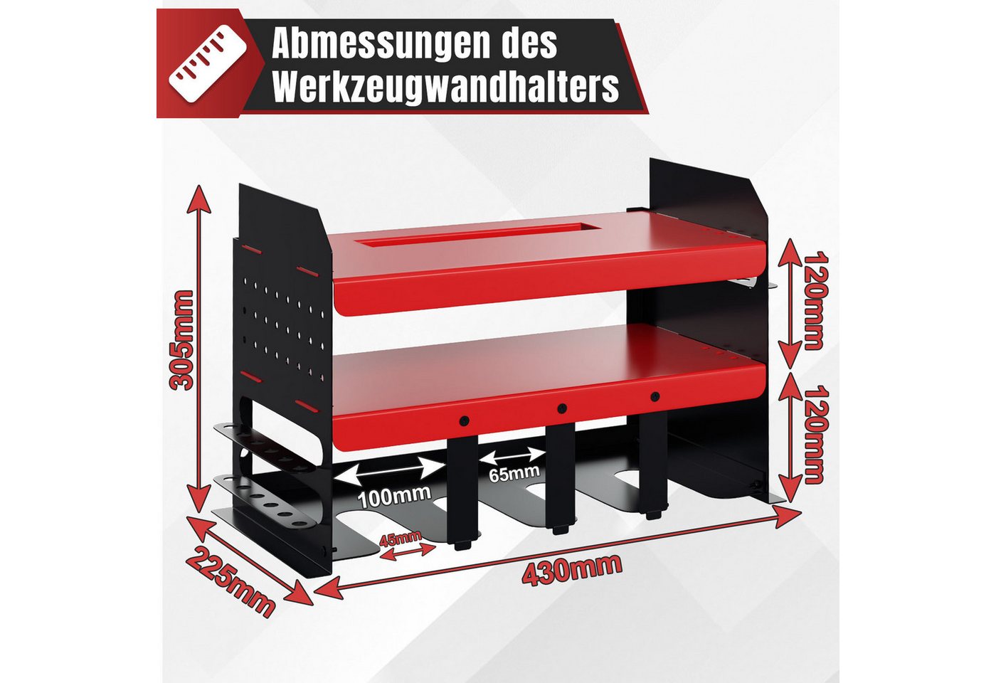Clanmacy Werkzeughalter Werkzeughalter bohrer Aufbewahrung Wandmontage Werkzeughalter Clanmacy Werkzeughalter Werkzeughalter bohrer Aufbewahrung Wandmontage Werkzeughalter von Clanmacy