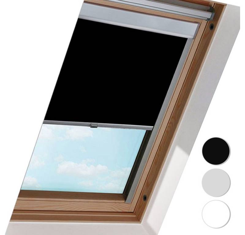 Dachfensterrollo Verdunkelungsrollo Dachfensterrollo Thermo-Rollo für GGL GPU GTU GXU, Clanmacy von Clanmacy