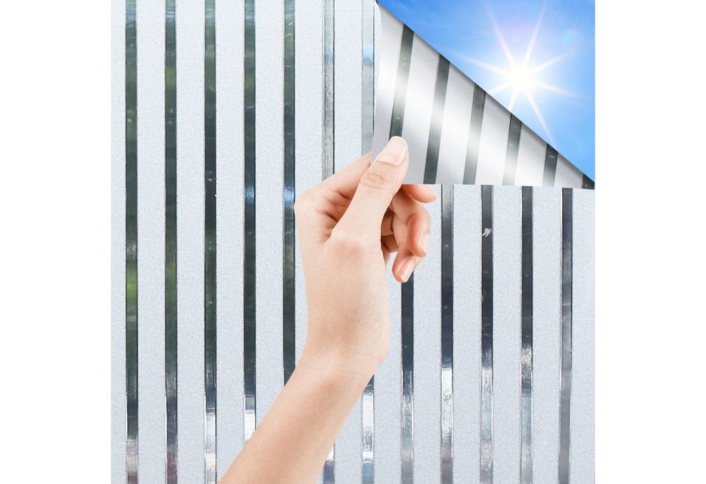 Clanmacy Fensterfolie 2X Fensterfolie Selbstklebend Milchglasfolie Sichtschutzfolie Fenster Clanmacy Fensterfolie 2X Fensterfolie Selbstklebend Milchglasfolie Sichtschutzfolie Fenster von Clanmacy