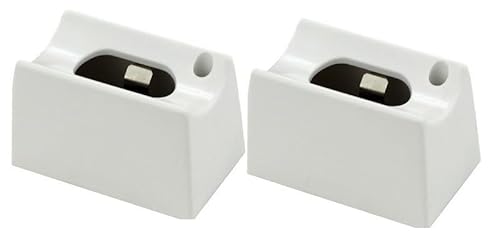 Clar-leuci - Linear Lampenfassung s-14s weiß 2 Stück von Clar-leuci