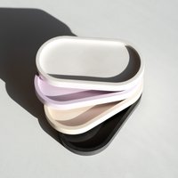 Dekotablett "Nanna" in 4 Farben von ClarasButik