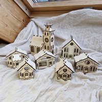 Beleuchtete Weihnachtshäuser | Teelichthäuser Weihnachtsdeko Mit Led-Teelicht Winter Wonderland Beleuchtete Weihnachtshäuser | Teelichthäuser Weihnachtsdeko Mit Led-Teelicht Winter Wonderland von ClarasDreamworld