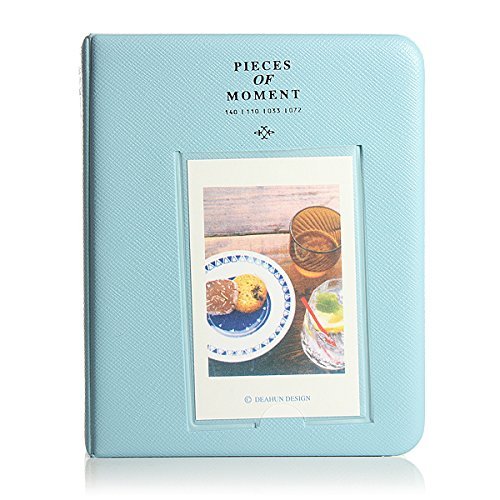 Clarashop Photo Album Photography Image 64 Taschen für Polaroid Fuji Film Instax Mini Film Blue Dekorieren Sie Ihr Leben von Clarashop