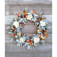 Herbstkranz Mit Eukalyptus Und Eichel, Ohrkranz, Herbstkranz, Herbsttürkranz, Herbst Herbstkranz Mit Eukalyptus Und Eichel, Ohrkranz, Herbstkranz, Herbsttürkranz, Herbst von ClaresCustomStudio