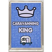 Caravanning Geschenk Für Ihn - King Neuheit Kühlschrank Magnet Geburtstag Weihnachten Danke Urlaub Reisen von ClaresGiftsCreations