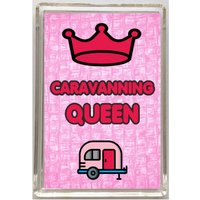 Caravanning Geschenk Für Sie - Queen Neuheit Kühlschrank Magnet Geburtstag Weihnachten Danke Urlaub Reisen von ClaresGiftsCreations