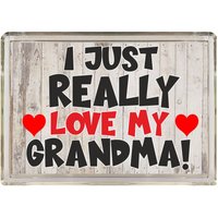 Schöne Oma Geschenk - Neuheit Kühlschrank Magnet Ich Liebe Einfach Wirklich Meine Für Geburtstag Weihnachten, Muttertag Schöne Oma Geschenk - Neuheit Kühlschrank Magnet Ich Liebe Einfach Wirklich Meine Für Geburtstag Weihnachten, Muttertag von ClaresGiftsCreations