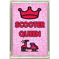 Scooter Geschenke Für Sie - Queen Neuheit Kühlschrank Magnet Ich Liebe Meinen Roller Reisen, Urlaub von ClaresGiftsCreations