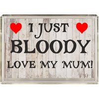 Spaß Mama Geschenk - Ich Nur Blutige Liebe Meine Neuheit Kühlschrank Magnet Ideal Für Geburtstag Weihnachten Muttertag Spaß Mama Geschenk - Ich Nur Blutige Liebe Meine Neuheit Kühlschrank Magnet Ideal Für Geburtstag Weihnachten Muttertag von ClaresGiftsCreations