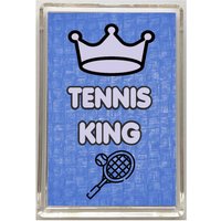 Spaß Tennis Geschenk Für Ihn - King Neuheit Kühlschrank Magnet Ideal Geburtstag Weihnachten Freund Liebt von ClaresGiftsCreations