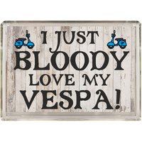 Spaß Vespa Geschenke - Ich Nur Blutige Liebe Meine Neuheit Kühlschrank Magnet Liebe Meinen Roller Reisen, Urlaub Spaß Vespa Geschenke - Ich Nur Blutige Liebe Meine Neuheit Kühlschrank Magnet Liebe Meinen Roller Reisen, Urlaub von ClaresGiftsCreations