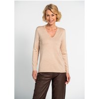 Clarina Strickpullover "BRITTA" Viskose-Polyamid Mischung von Clarina