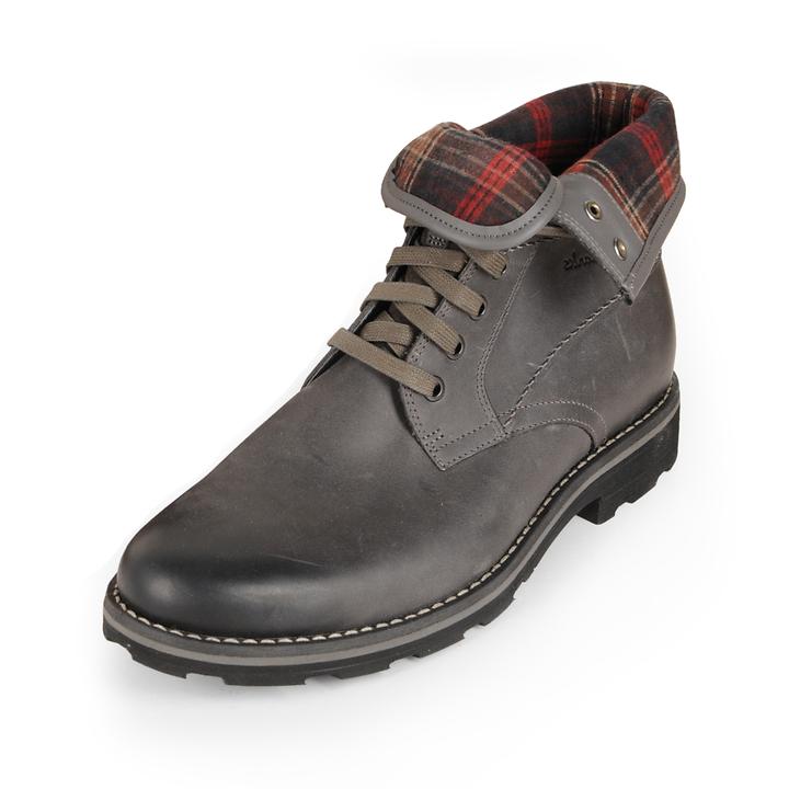 Stiefelette 'Naylor Top' graphit, Gr. 41 von Clarks