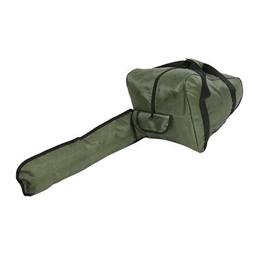 Oxford Bag Verschleißfeste Kit-Tasche, lange Reißverschluss-Design-Werkzeugtasche, Tragetasche für Holzfäller Schützen Sie die Kettensäge(ArmyGreen, 22 inches) von Clasken