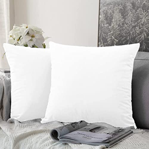 Class Home Collection Kissenbezug 40x80 Baumwolle 2er Set Renforce Kissenbezüge mit Reißverschluss weich Kopfkissenbezug (Weiss, 80 cm x 80 cm) von Class Home Collection