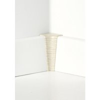 Classen - Innenecke für Clip-Leiste foliert 58 x 19 mm eiche weiß Holzpore Laminatleiste von Classen