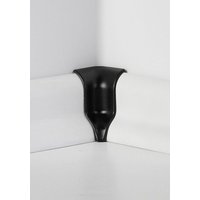 Classen - Innenecke für FUXX-Laminatleiste foliert 40 x 20 mm mm schwarz uni Laminatleiste von Classen