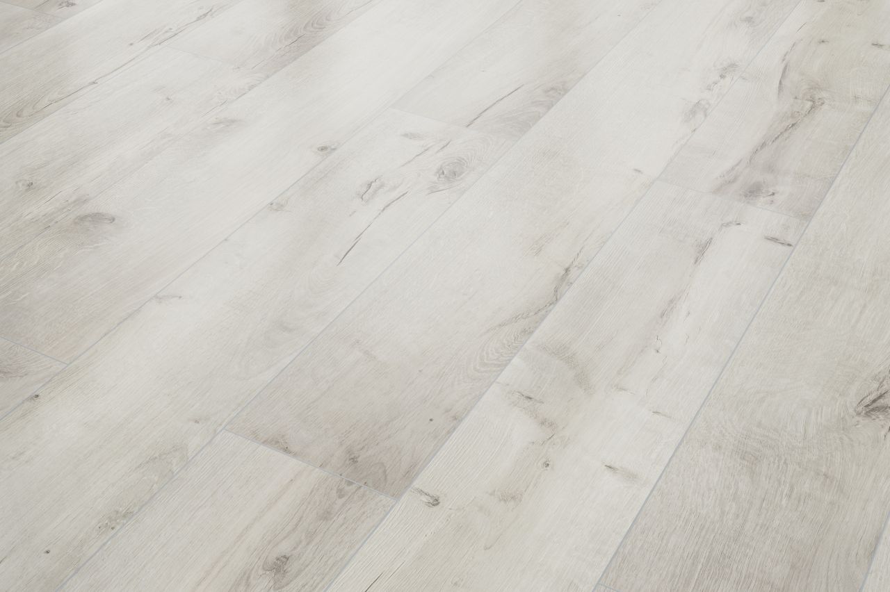 Classen Laminat Megaloc Aquaprotect 128,5 x 19,2 cm 8 mm Oak creme von Classen