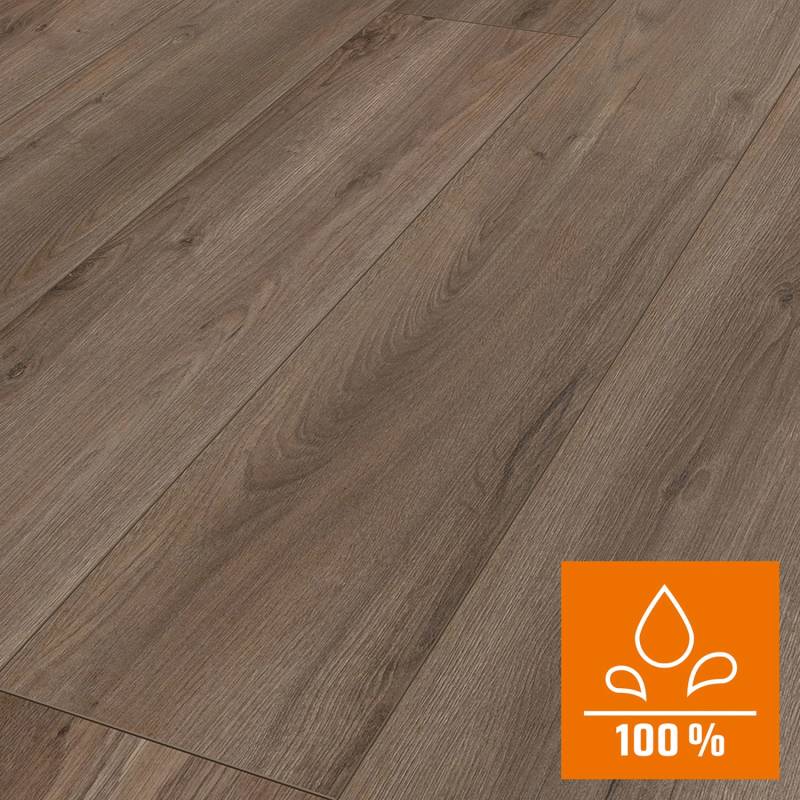 Classen Grande XXL Laminat 8 mm Wasserfest Eiche Chillon Braun von Classen