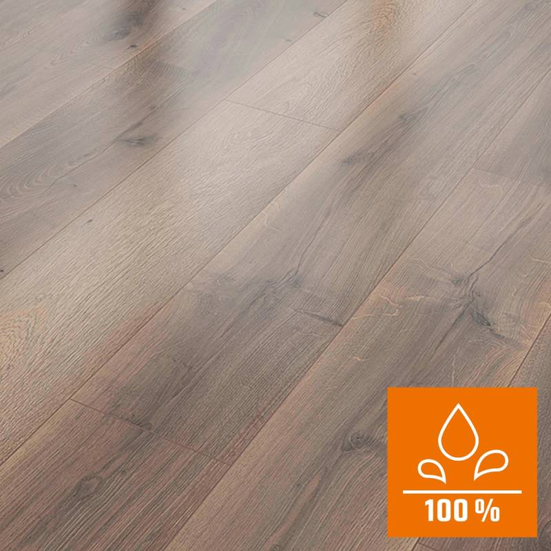 Classen Laminat 8 mm Wasserfest Eiche Braun von Classen