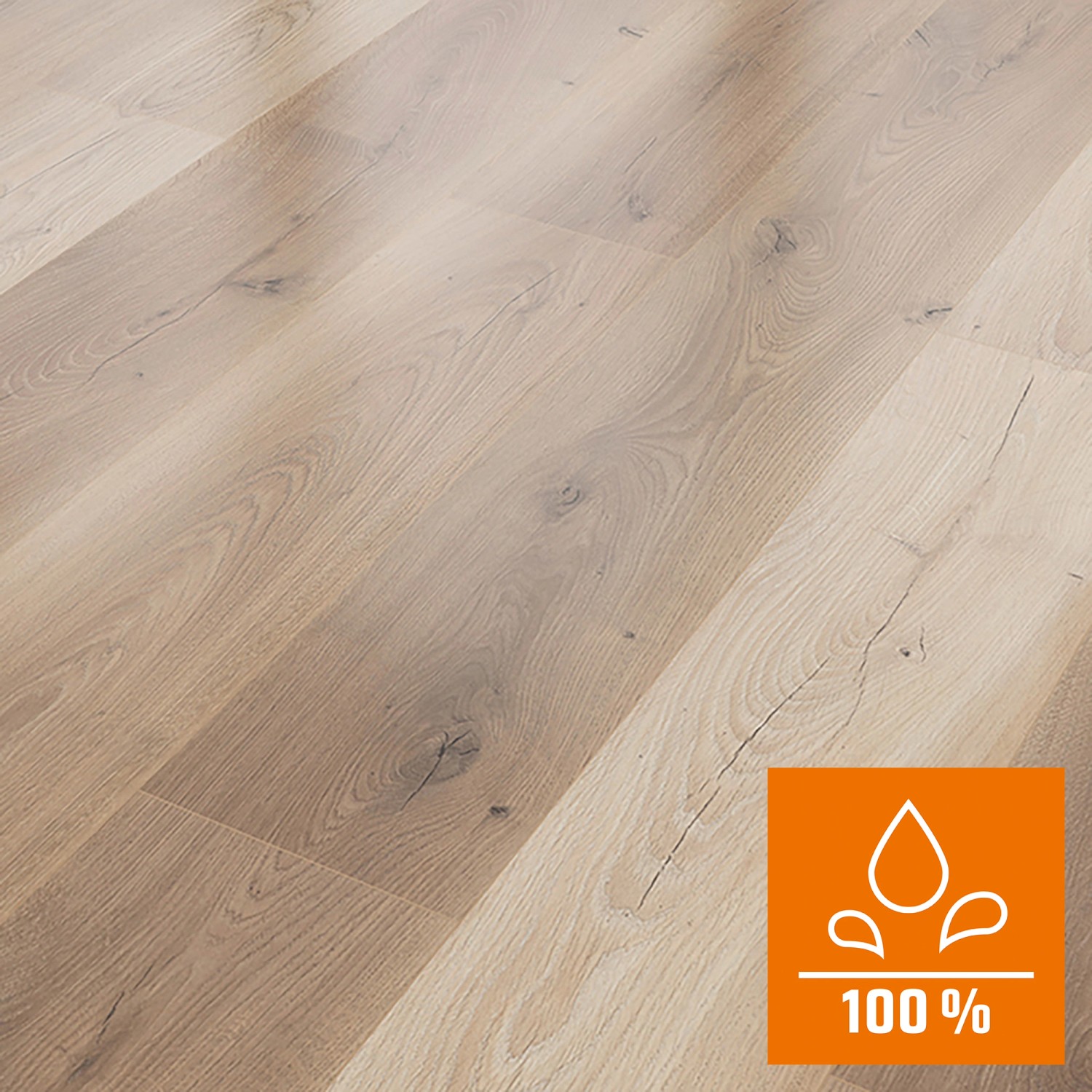 Classen Laminat 8 mm Wasserfest Eiche Hellbraun Classen Laminat 8 mm Wasserfest Eiche Hellbraun von Classen