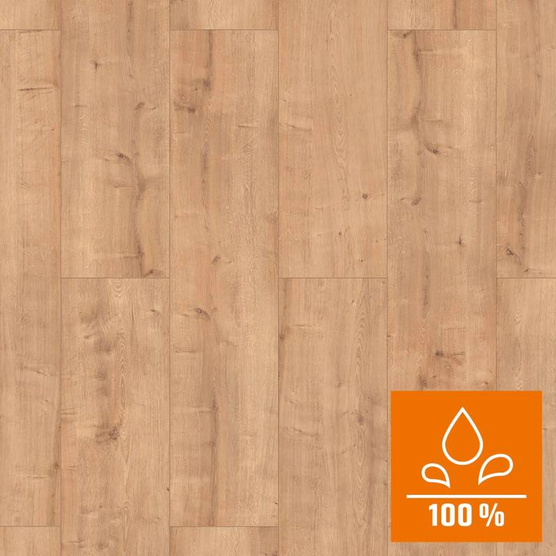 Classen Laminatboden Wasserresistent Eiche Beige Holz von Classen