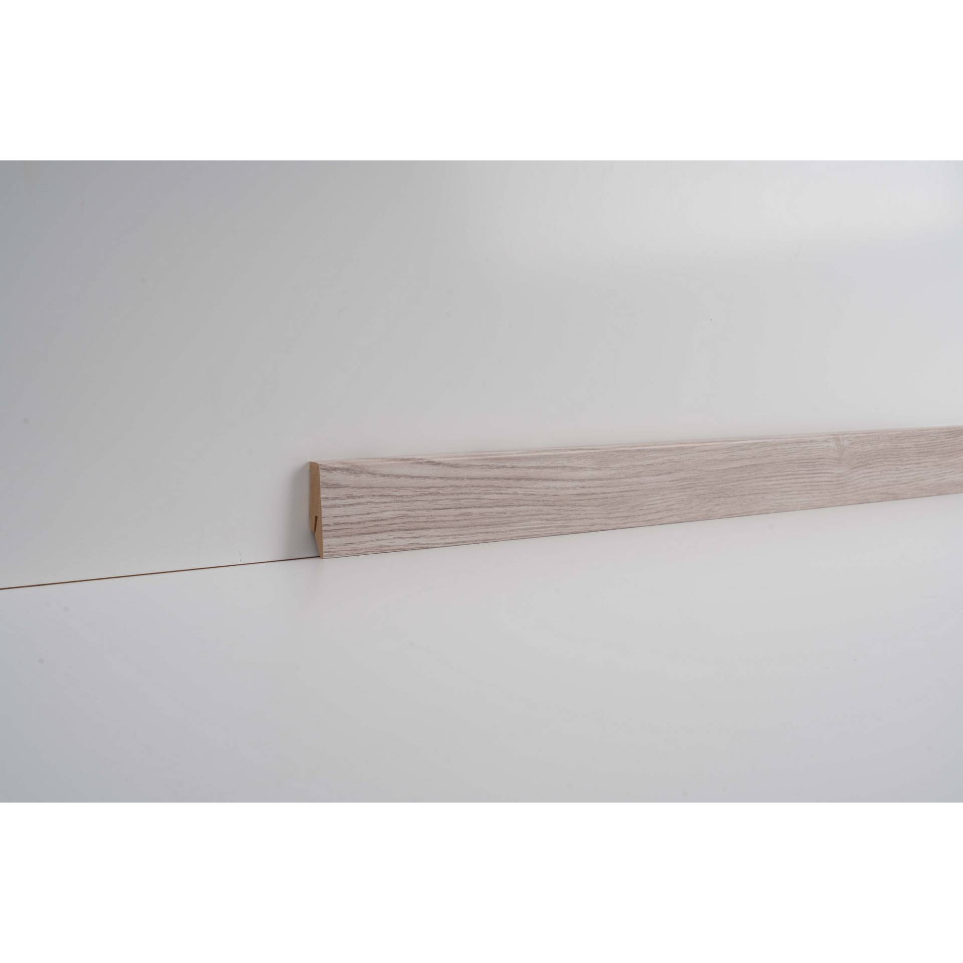 Classen Sockelleiste 'Clip' Eiche creme 2400 x 58 x 19 mm Classen Sockelleiste 'Clip' Eiche creme 2400 x 58 x 19 mm von Classen
