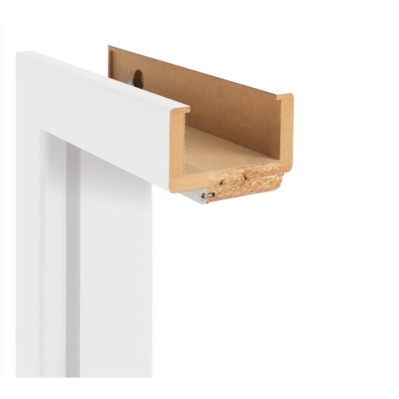 Classen Zarge 'Economy' weiß 198,5 x 86 x 12-14 cm, Rechtsanschlag von Classen