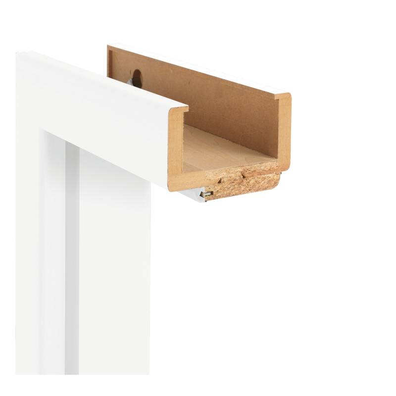 Classen Zarge 'Natura' weiß 198,5 x 73,5 x 14-16 cm, Rechtsanschlag von Classen