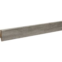 Classen - Clip-Fußleiste 240 cm 58 x 19 mm Eiche Dolomit Sockelleiste von Classen