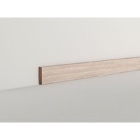 Classen - Clip-Fußleiste 240 cm 58 x 19 mm Eiche creme Clip-Fußleiste von Classen