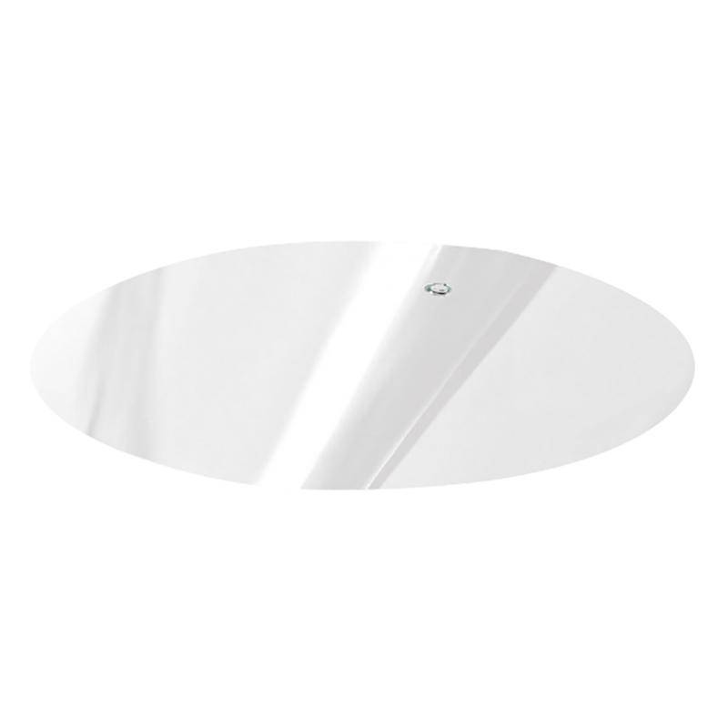 ClassiCon - Adjustable Table E 1027 Ersatzplatte - transparent/Kristallglas/Ø46cm von ClassiCon