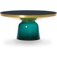 ClassiCon - Bell Couchtisch, Messing / smaragd-grün von ClassiCon