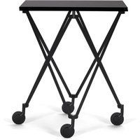 ClassiCon - Sax Rolltisch, schwarz / HPL schwarz von ClassiCon
