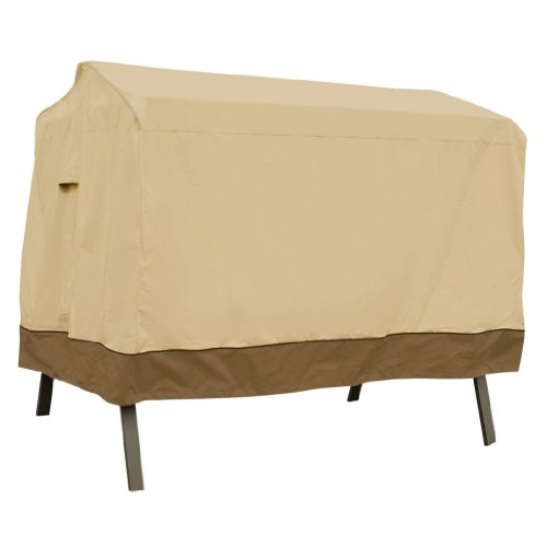 Classic Accessories Veranda Abdeckung für Hollywoodschaukel, Beige von CLASSIC ACCESSORIES