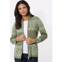 Classic Basics Jacquardstrickjacke von Classic Basics