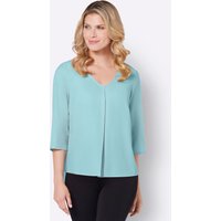 Classic Basics Plisseebluse von Classic Basics