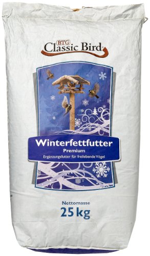 CLASSIC BIRD Vogelfutter Fettfutter 25 kg| Vogelfutter Wildvogel | Vogelfutter Haferflocken | Vogelfutter Erdnüsse | Fettfutter | fettreiches Vogelfutter | Rosinen CLASSIC BIRD Vogelfutter Fettfutter 25 kg| Vogelfutter Wildvogel | Vogelfutter Haferflocken | Vogelfutter Erdnüsse | Fettfutter | fettreiches Vogelfutter | Rosinen von Classic Bird
