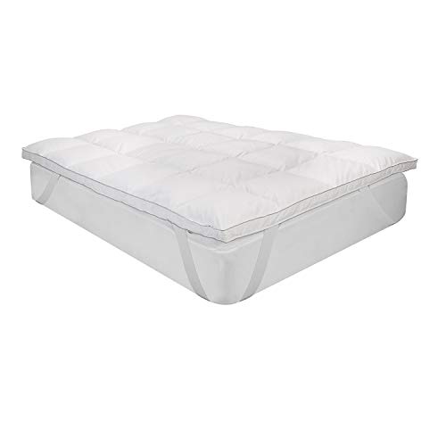 Pikolin Home - Anpassbares Betttuch aus 100 % Baumwolle, atmungsaktiv, langlebig und widerstandsfähig von Classic Blanc