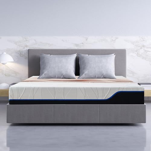 Classic Living Astralis Kühlende Gel Memory Foam Matratzen, Atmungsaktive Matratzen mit mittlerem Härtegrad | Matratze im Karton | Druckentlastender memory foam mattress 100x190, 22cm von Classic Brands